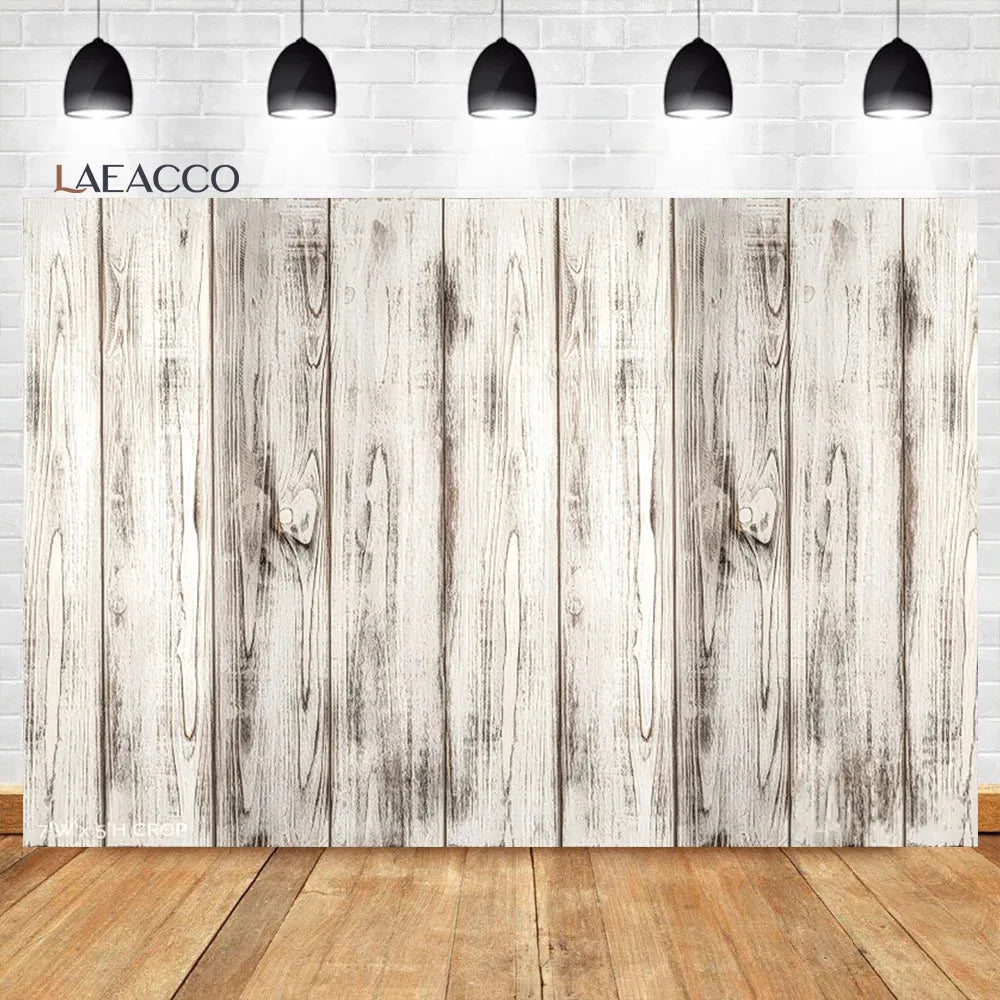 Laeacco Wooden Board Photophone For Food Texture Planks Baby Shower Backdrops Photography Backgrounds Newborn Kids Photocall