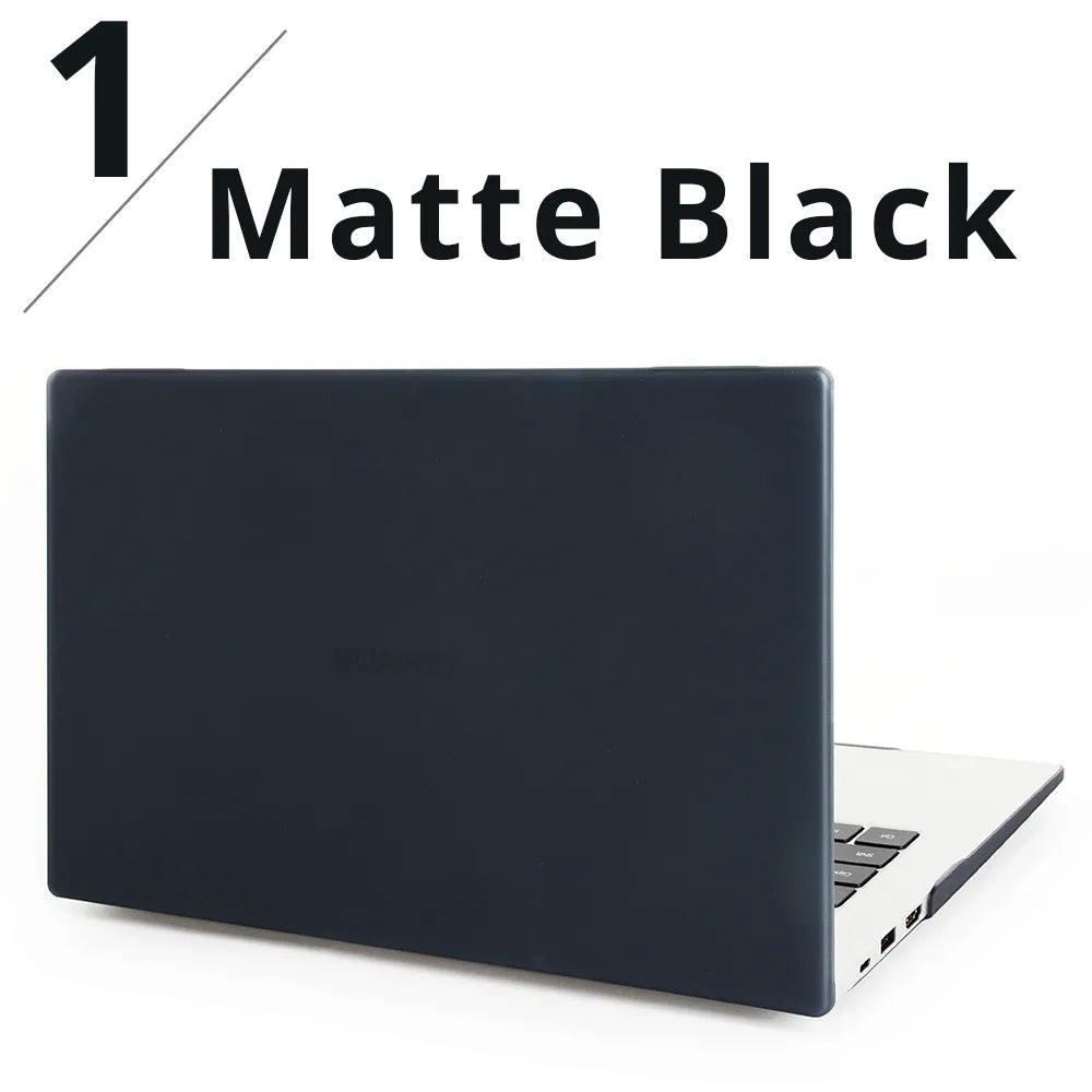 Laptop Case For Huawei Matebook D14 D15 Crystal /Matte Shell Cover Laptop Bag For Magicbook Honor Mate Book 13 14 16 Laptop Case