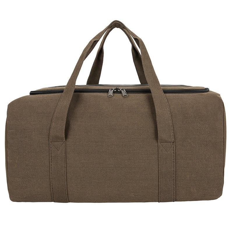 Large Capacity Canvas Men Travel Bag Hand Luggage Carry On Duffle Bag Cabin Travelling Bag Multifunctional Hangbags Moving Bag