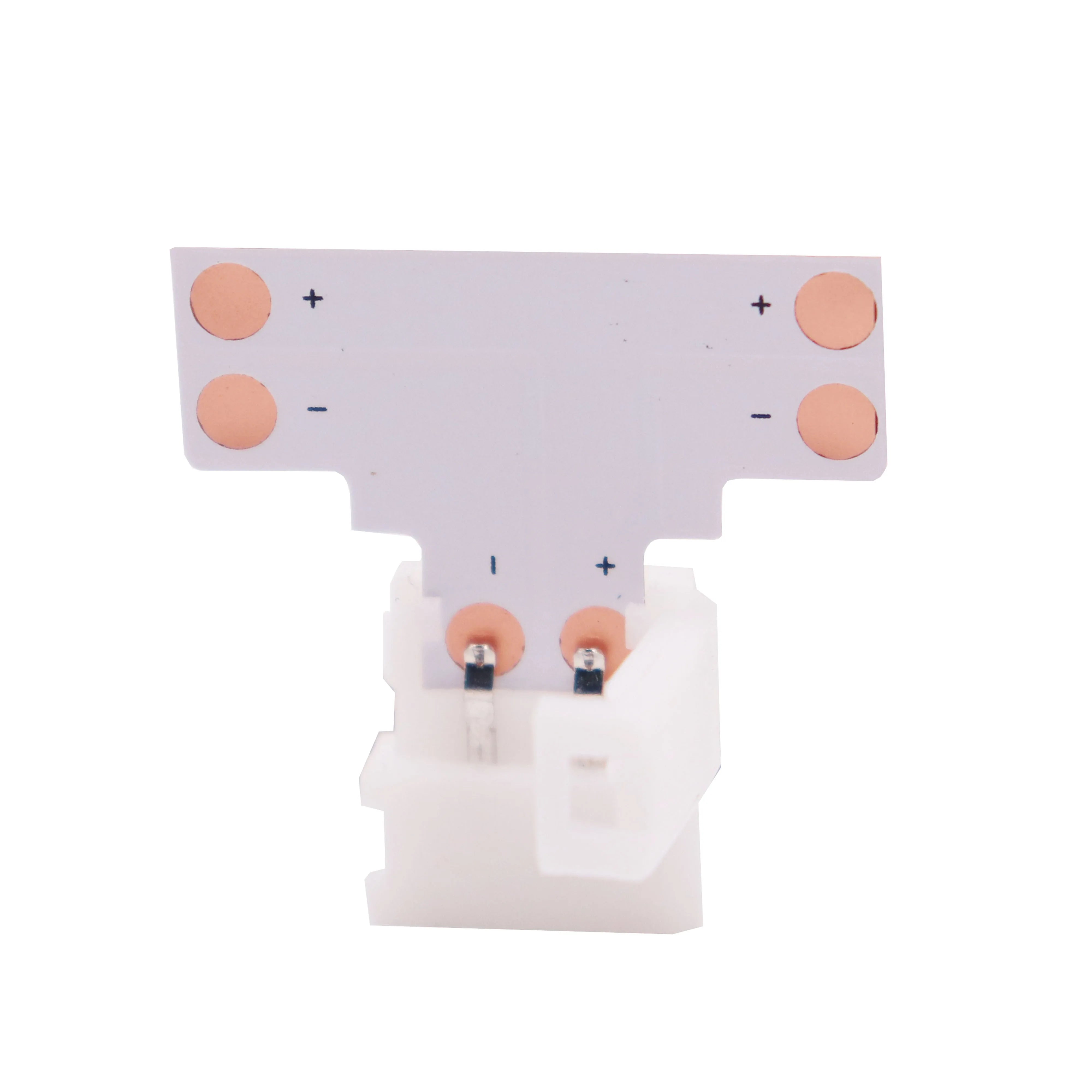 Led Strip Connector 2/3/4/5Pin Corner 10Mm T/L/X Shape Free Soldering Easy Use For Rgb Led Lights Ws2811 Ws2812B 3528 5050 5630