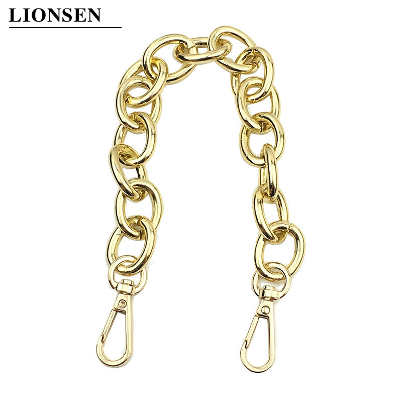 Lionsen 30Cm Replacement Metal Chain For Handle Bag Handbag Antique Bronze  Silver Golden Diy Accessories For Bag Strap Hardware
