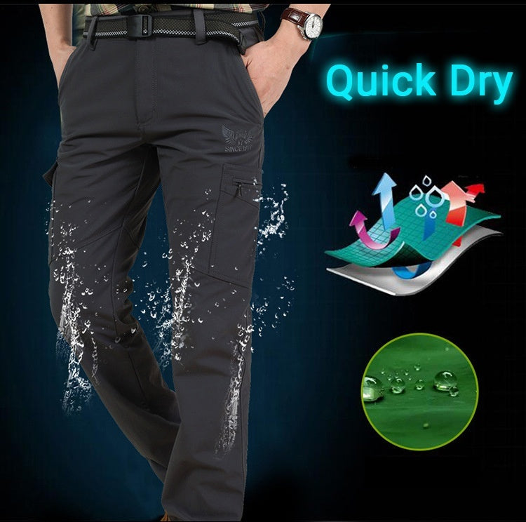 Men'S Lightweight Tactical Pants Breathable Summer Casual Army Military Long Trousers Male Waterproof Quick Dry Cargo Pants