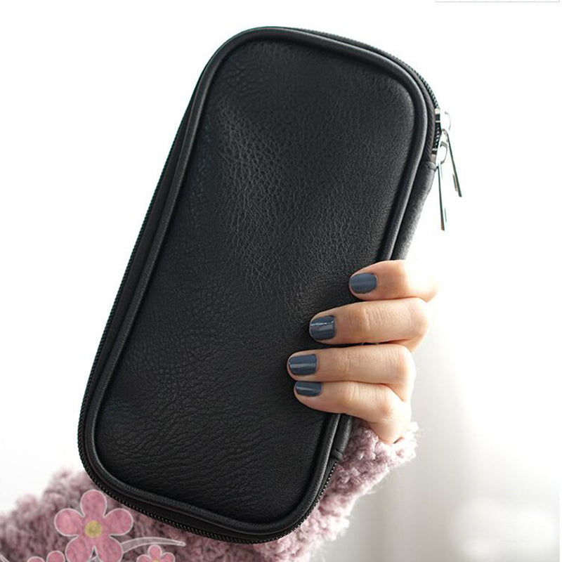 Mini Beauty Cosmetic Case Makeup Brush Box Organizer Artist Multi Functional Cosmetic Zipper Bag For Travel & Home