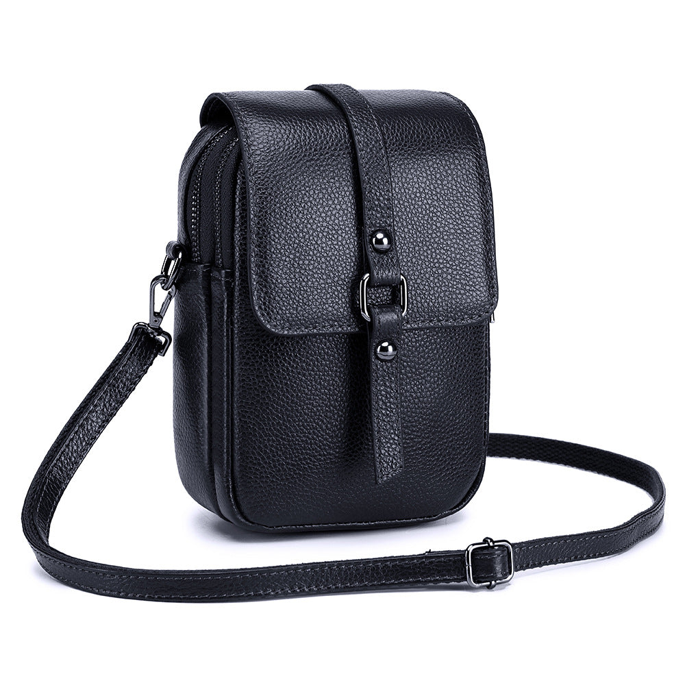 Mobile Phone Bag For Women Phone Pocket Genuine Leather Handbags Shoulder Bag Woman Crossbody Bags Small Bags For Phones Bolsa