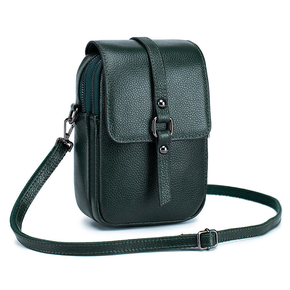 Mobile Phone Bag For Women Phone Pocket Genuine Leather Handbags Shoulder Bag Woman Crossbody Bags Small Bags For Phones Bolsa