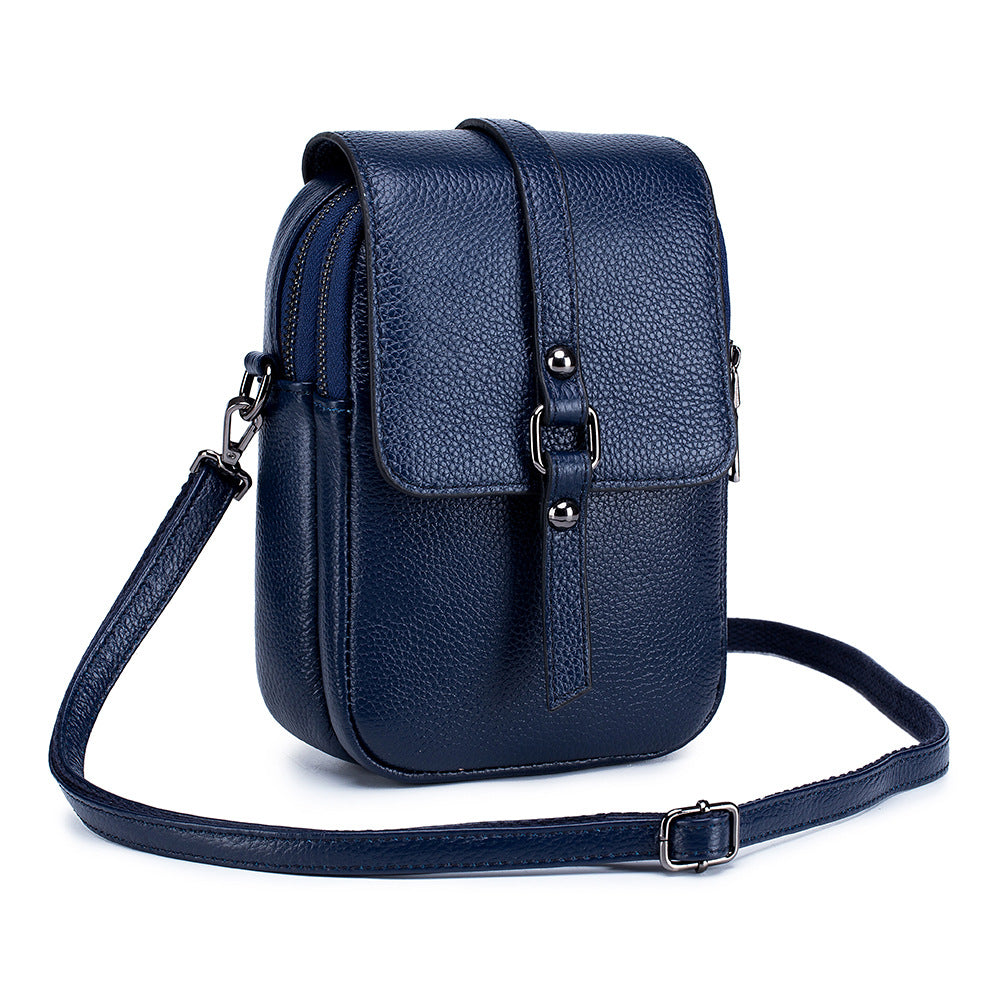 Mobile Phone Bag For Women Phone Pocket Genuine Leather Handbags Shoulder Bag Woman Crossbody Bags Small Bags For Phones Bolsa