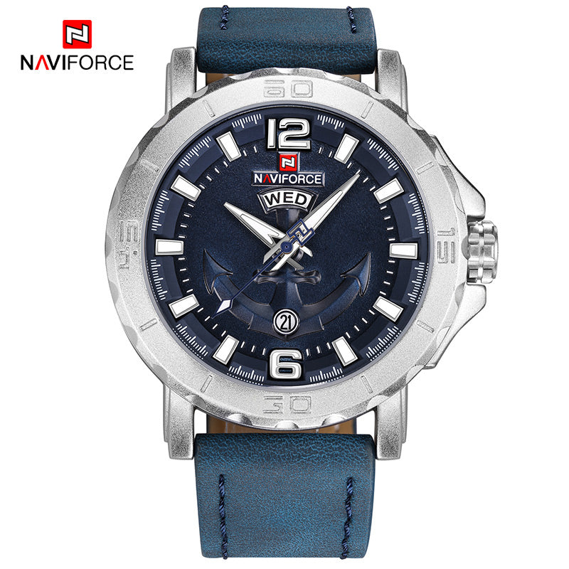 Naviforce Men'S Fashion Business Quartz Wristwatches Creative Sports Watches Men Luxury Brand Watch Clock Male Relogio Masculino