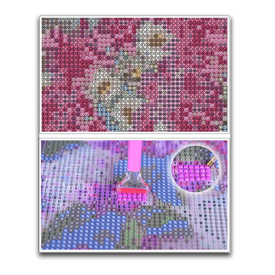 Needlework Diy Diamond Painting Poppy Flower Cross Stitch Embroidery Square Illustration Full Rhinestone Mosaic