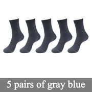 5 pares cinza azul