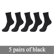 5 Pair Black