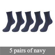 5 Pair Navy