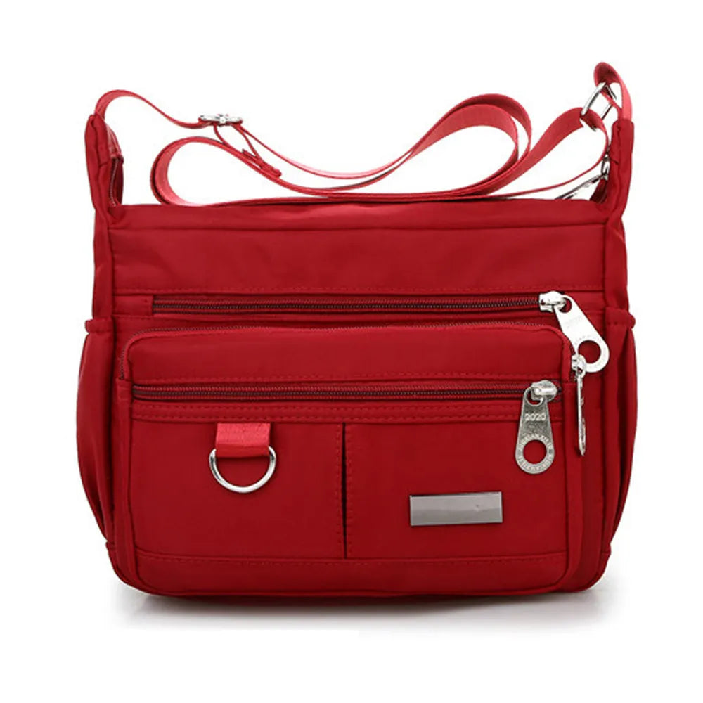 New Ladies Fashion Shoulder Bags For Women Designer Waterproof Nylon Handbag Zipper Purses Messenger Crossbody Bag Sac A Main