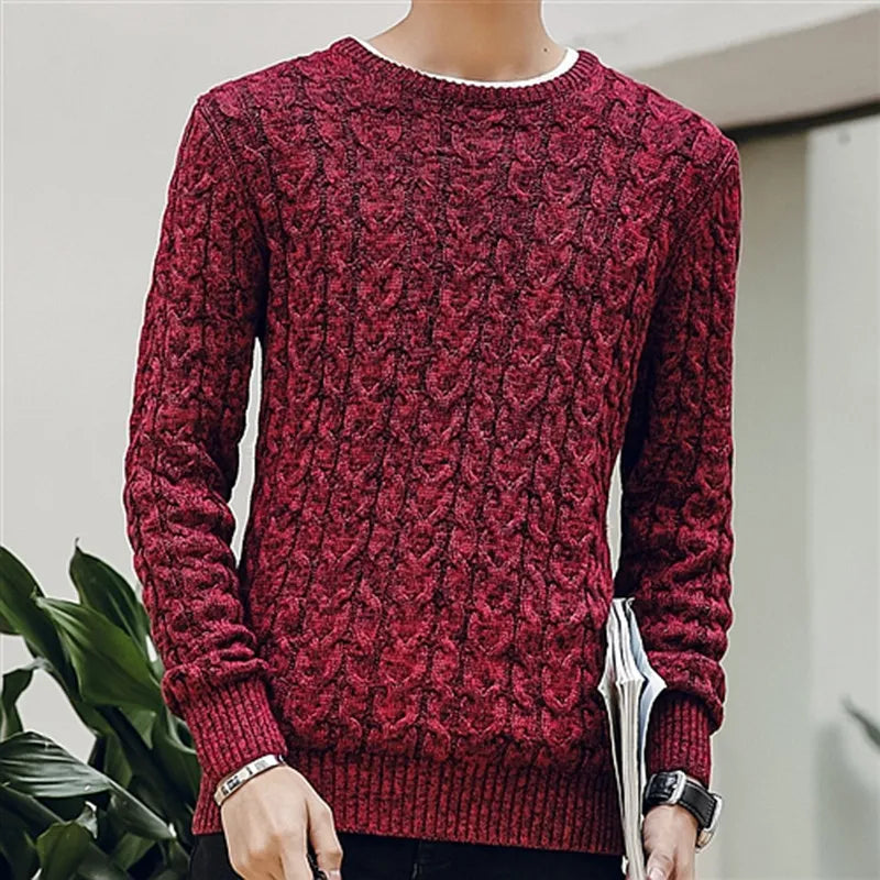 New Mens Sweaters 2022 New Fahsion O Neck Winter Sweater Men Pullover Long Sleeve Casual Men Jumper Sweater Fashion Clothes