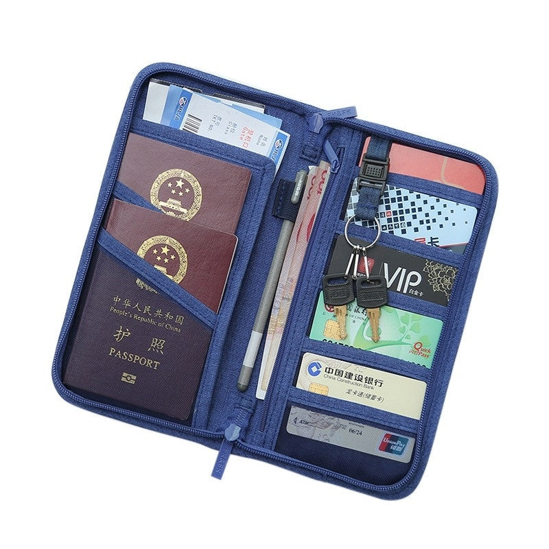 New Passport Travel Wallet Document Passport Holder Multi-Purpose Credit Card Package Id Holder Storage Organizer Clutch