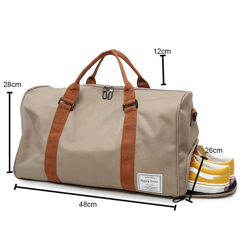 New Travel Bag Large Capacity Men Hand Luggage Travel Duffle Bags Weekend Bags Women Multifunctional Travel Bags Malas De Viagem