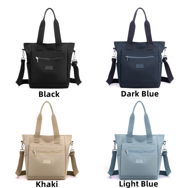 New Women Handbags Fashion Waterproof Oxford Tote Casual Nylon Shoulder Bag Mummy Large Capacity Canvas Top-Handle Travel Bag