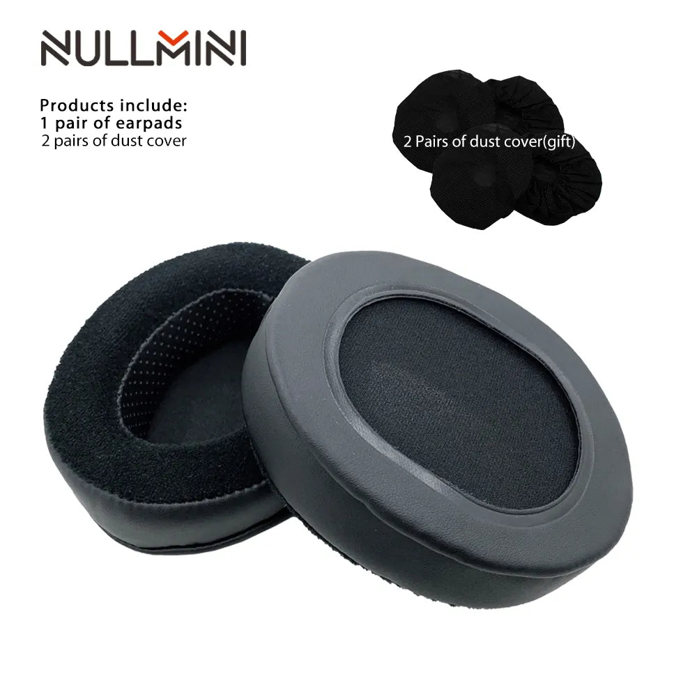 Nullmini Replacement Earpads For Corsair Hs50 Hs60 Hs70 Headset Headphones Leather Sleeve Earphone Earmuff