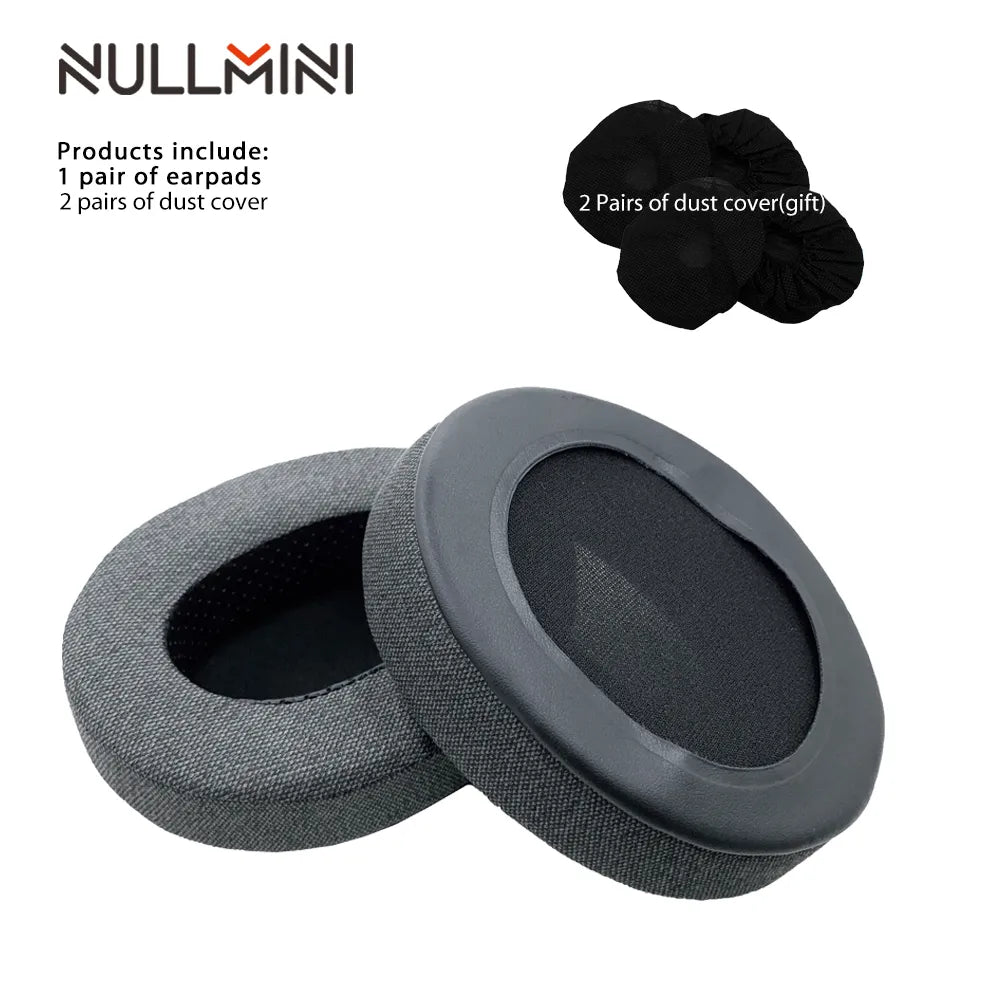 Nullmini Replacement Earpads For Corsair Hs50 Hs60 Hs70 Headset Headphones Leather Sleeve Earphone Earmuff