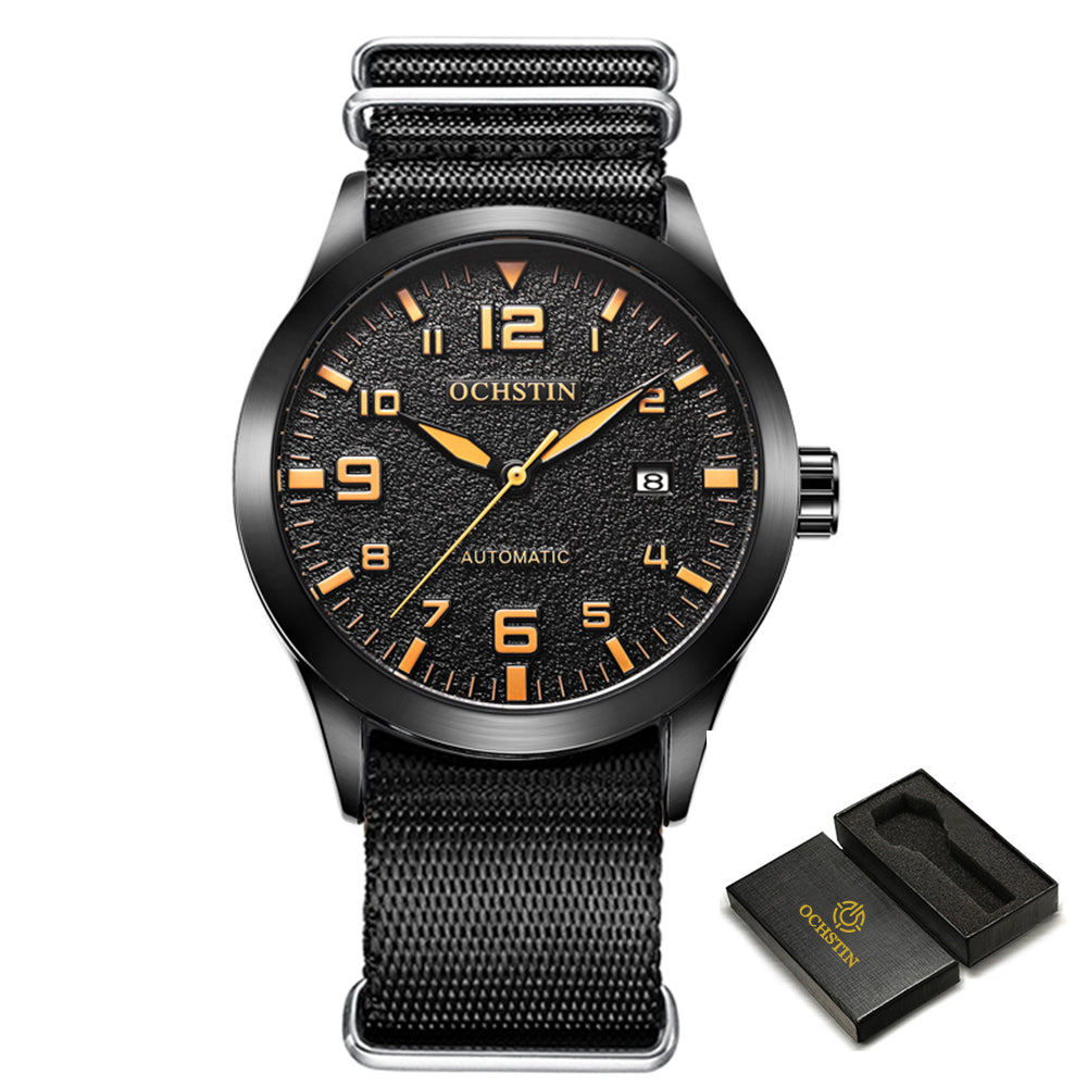 Original Mens Sports Watch Ochstin Luxury Casual Dress Military Outdoor Male Wristwatches Automatic Mechanical Waterproof Clock