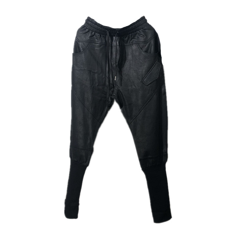 Owen Seak Men Casual Pencil Pants High Street Wear Length Cargo Men'S Clothing Sweatpants Winter Outer Wear Black Pants