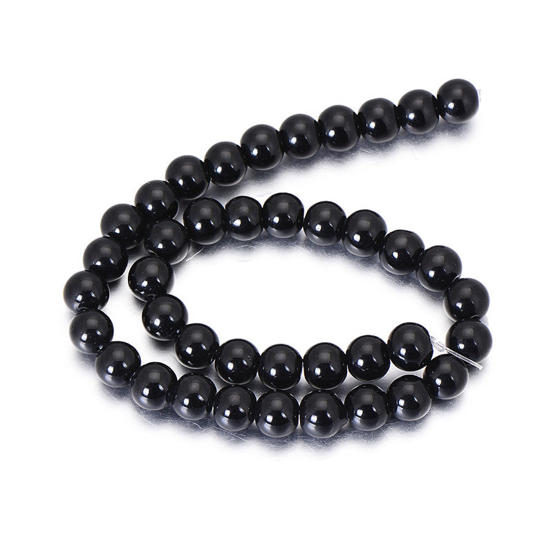 Pipitree 6Mm 8Mm 10Mm Natural Stone Beads For Jewelry Making Matte Lave Liger Eye Round Stone Beads Diy Bracelet Accessories