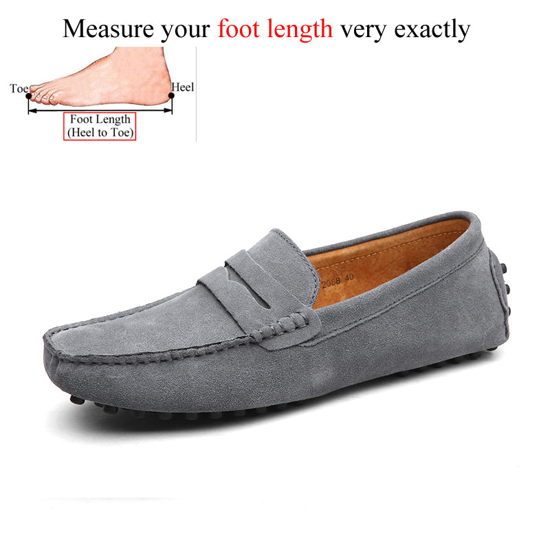 Plus Big Size 50 51 52 53 Summer Men Suede Loafers Leather Casual Slip On Shoes Mocasines Hombre Lofer Man Loafer