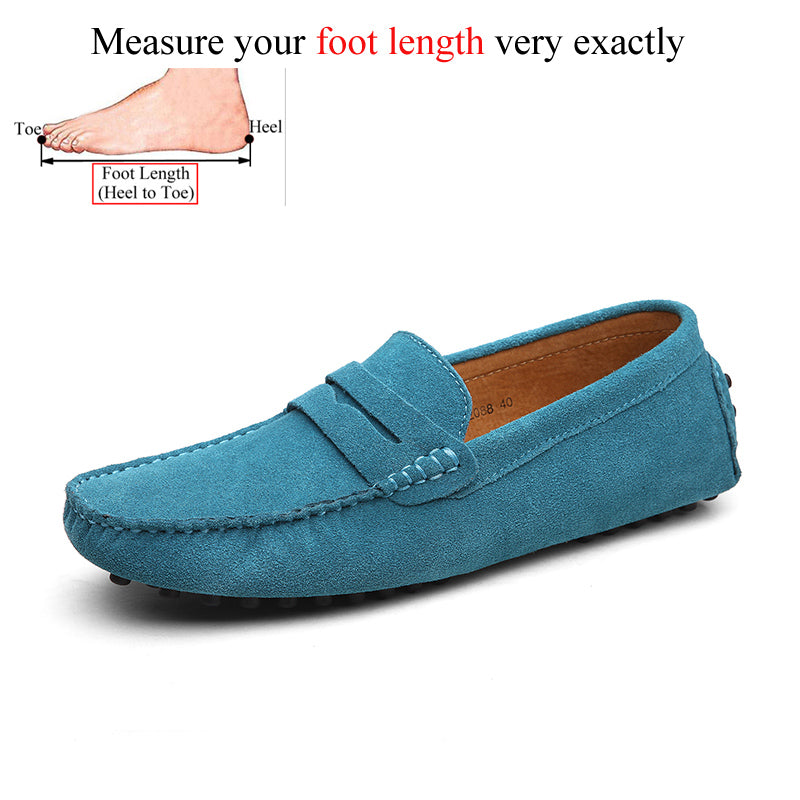 Plus Big Size 50 51 52 53 Summer Men Suede Loafers Leather Casual Slip On Shoes Mocasines Hombre Lofer Man Loafer