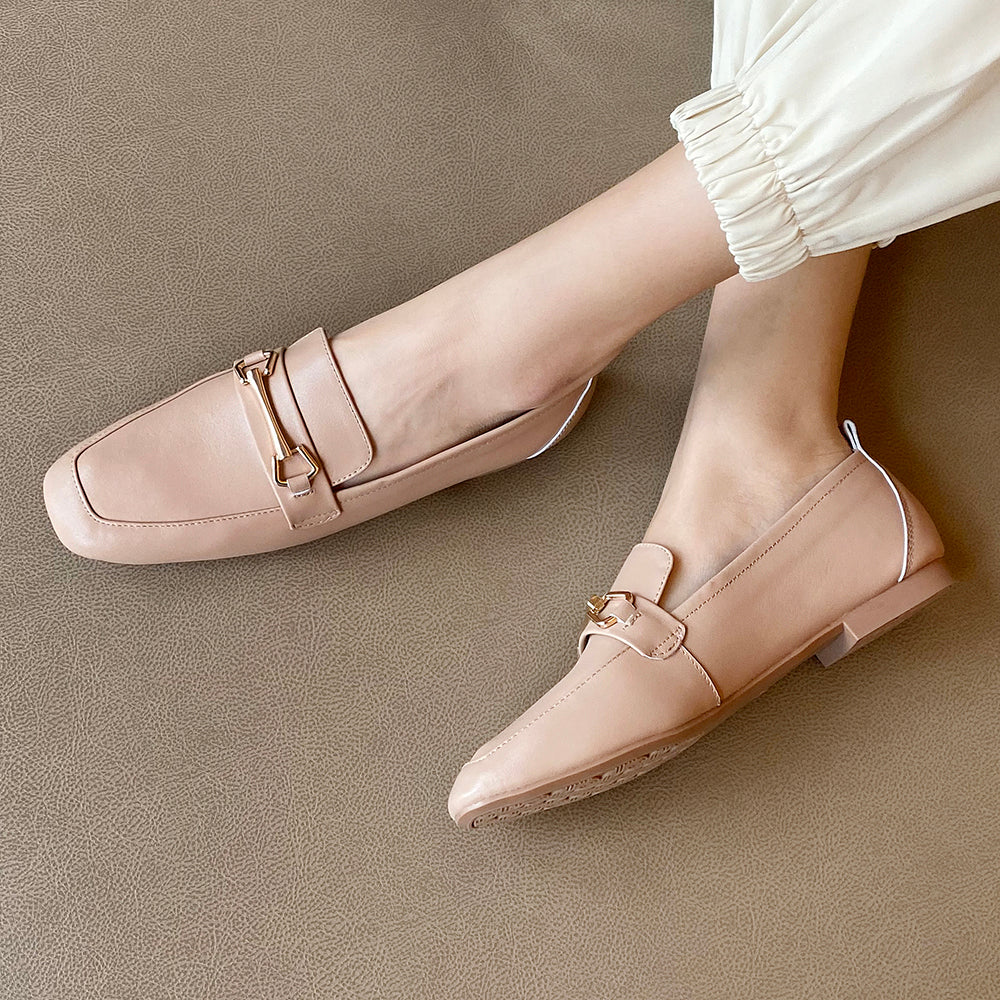 Plus Size 34-43 Women Shoes Woman Soft Genuine Leather Flat Shoes Female Casual Work Loafers Women Moccasins Ladies Shoes Oxford