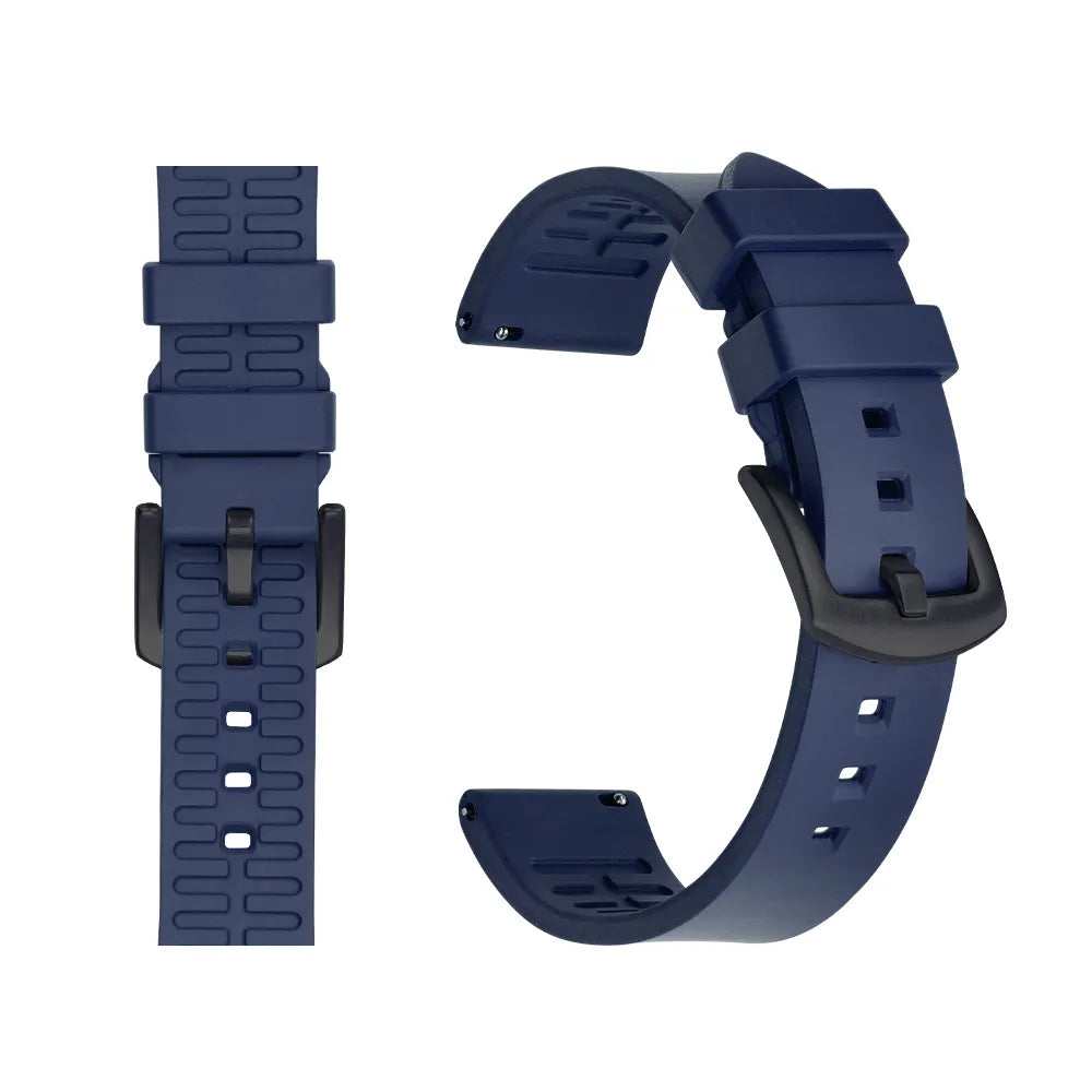 Premium-Grade Fluorine Rubber Watch Strap 20Mm 22Mm 24Mm Bracelet Quick Release Fkm Watchband For Each Brand Diving Watches Band