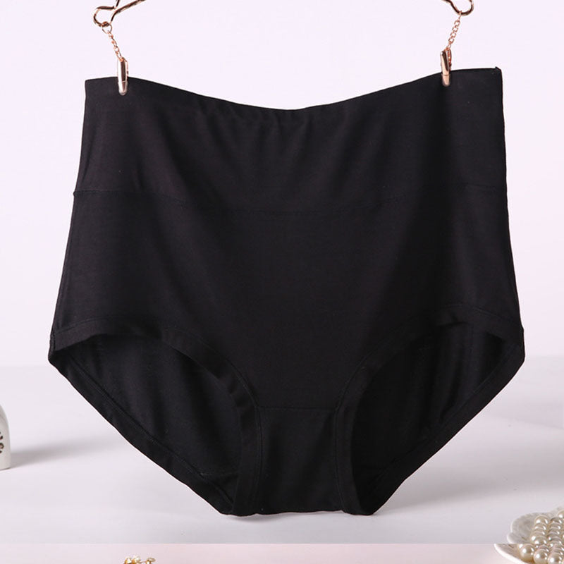 Qa194 Plus Size 6Xl 7Xl Women Panties Bamboo Fiber Underwear High Waist Body Shaping Briefs Female Panties