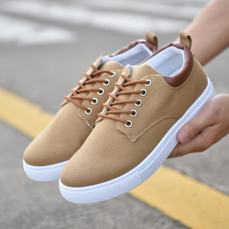 Reetene New Arrival Spring Summer Comfortable Casual Shoes Mens Canvas Shoes For Men Brand Fashion Flat Loafers Shoe