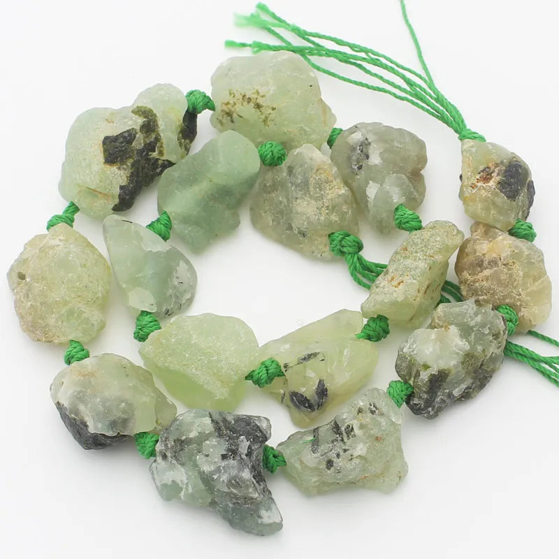 Rough Natural Stone Freeform Beads For Jewelry 15",Amazonites,Garnet,Citrin,Clear Quartzs, Rose Quartzs, Fluorite