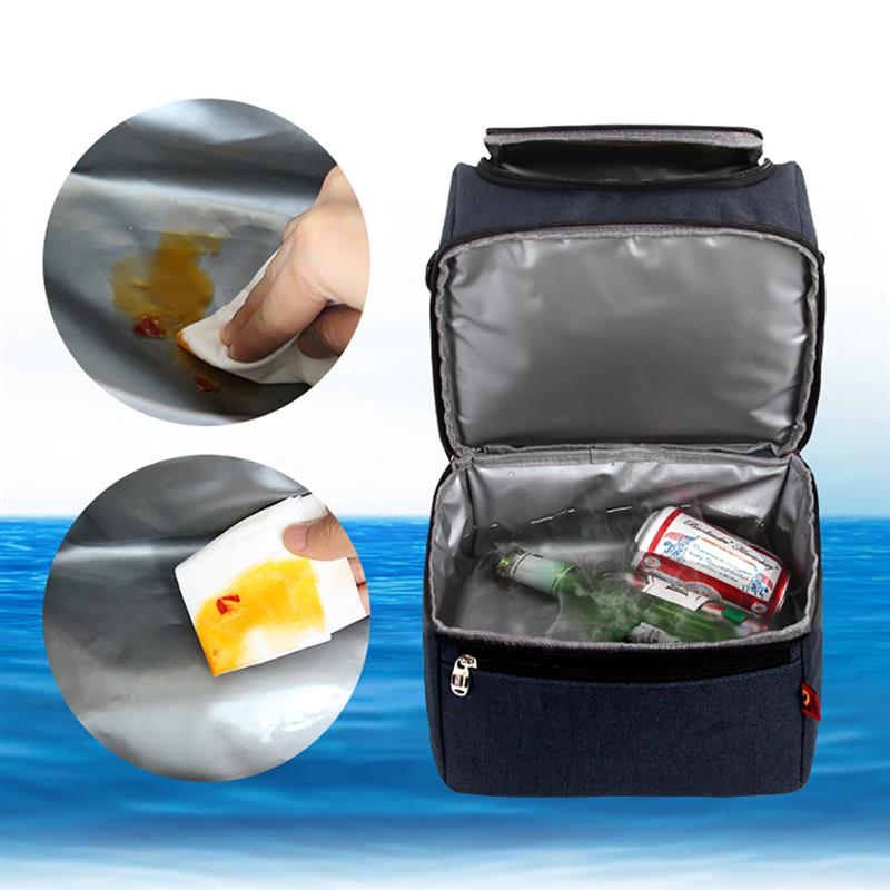 Simple And Stylish Thermo Lunch Bags Thermal Lunch Box For Kids Food Bag Picnic Bag Handbag Cooler Insulated Lunch Box