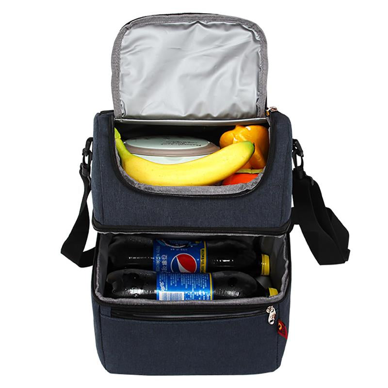 Simple And Stylish Thermo Lunch Bags Thermal Lunch Box For Kids Food Bag Picnic Bag Handbag Cooler Insulated Lunch Box