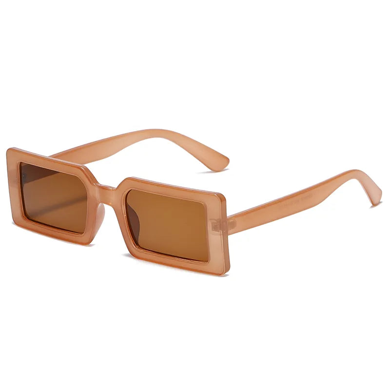 Small Square Sunglasses Women Men Trendy Vintage Brand Design Green Gradient Lens Sun Glasses For Female Eyewear Uv400