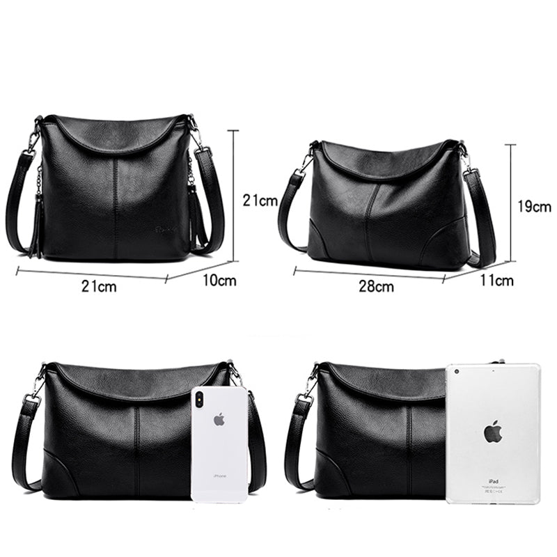 Soft Leather Crossbody Bags For Women 2022 Luxury Handbags Women Bags Designer Female Casual Hand Shoulder Bag Bolsos De Mujer