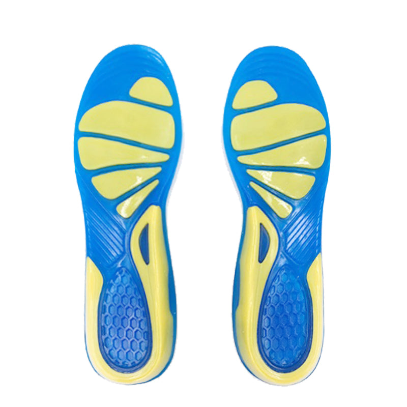 Soft Silicone Gel Insoles For Shoes Heel Cushion Foot Plantar Fasciitis Relieve Heel Pain Shock Absorption Shoe Pad