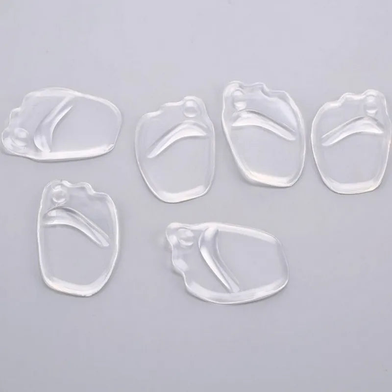 Soft Silicone Gel Pad High Heel Anti-Skid Forefoot Pads Massage Insoles For Shoes Accessories Gifts For Woman 3 Colors