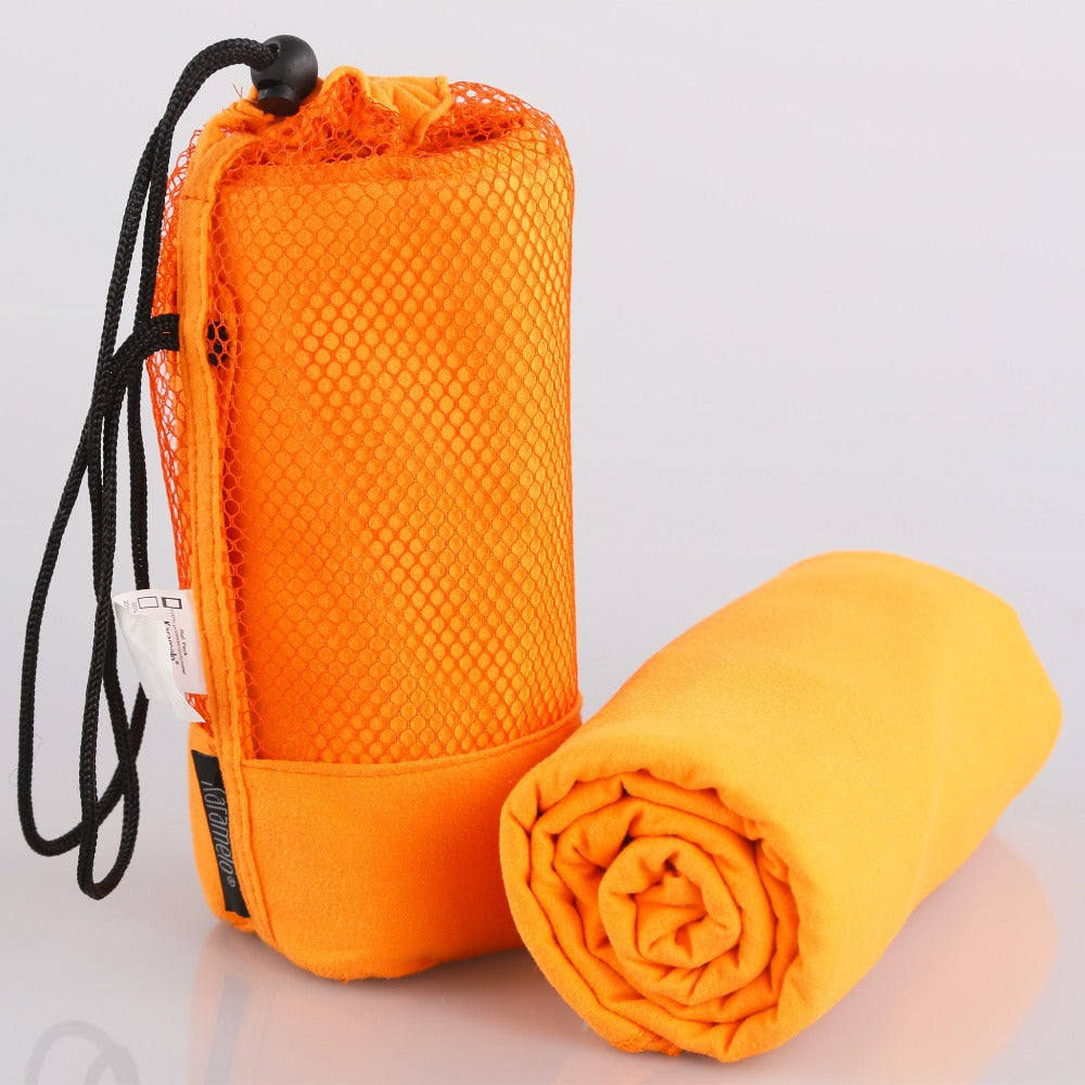 Sports Towel 4Pcs/Lot Microfiber 70X130Cm Larger Size Travel Jogger Cloth With Bag Toalha De Esportes Camping Swim Gym Washcloth