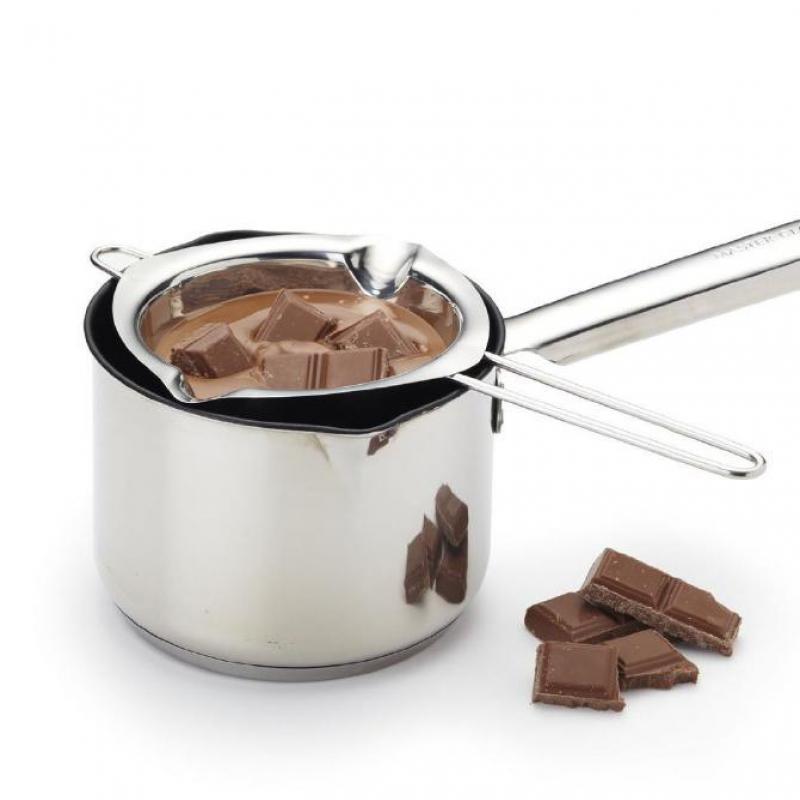 Stainless Steel Chocolate Melting Pot Double Boiler Milk Bowl Butter Candy Warmer Pastry Baking Tools