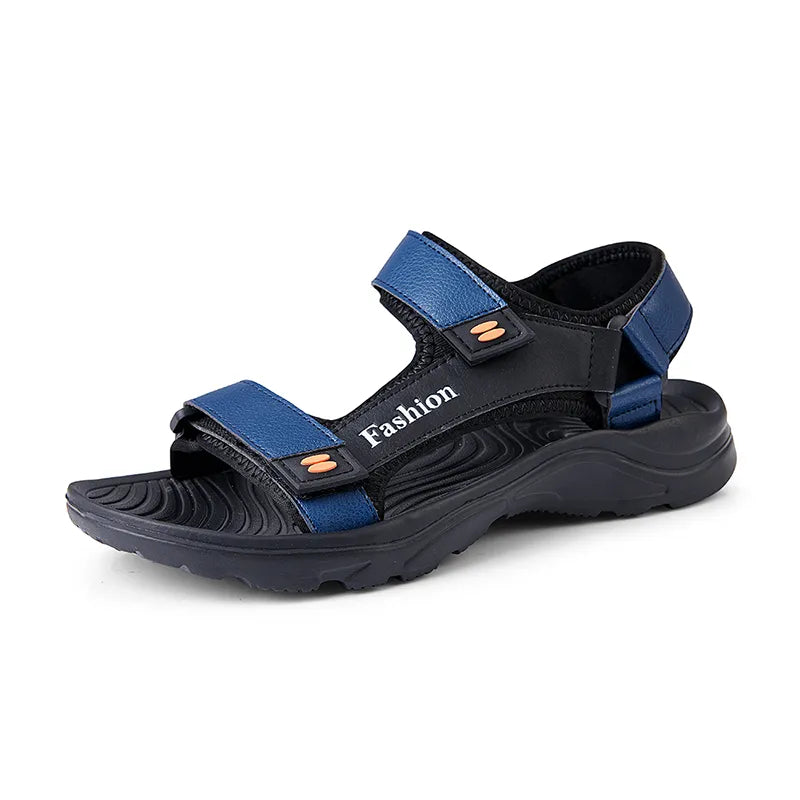 Summer Casual Breathable Black Mens Sandals Open Shoes Men Beach Sandalias Hombre Sandal Man Sandles Mens Gladiator Plus Size 48