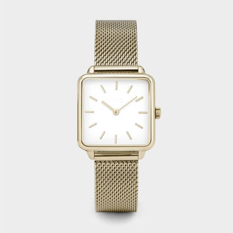 Top Brand Square Women Bracelet Watch Gold Luxury Wrist Watches For Women Girl Fashion Quartz Watch Dress Ladies Quartz Clock