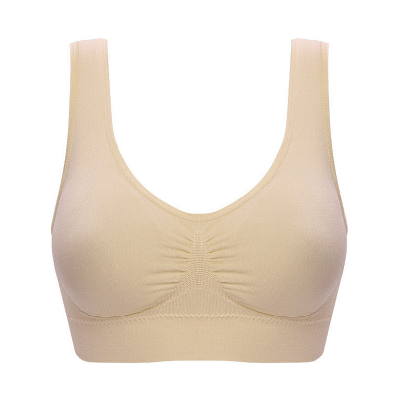 Top Selling Bras Plus 5Xl Seamless Bra Sexy Wire Free Top Lingerie Breathable Bh Women Deep V-Neck Backless Body Sexy Bra