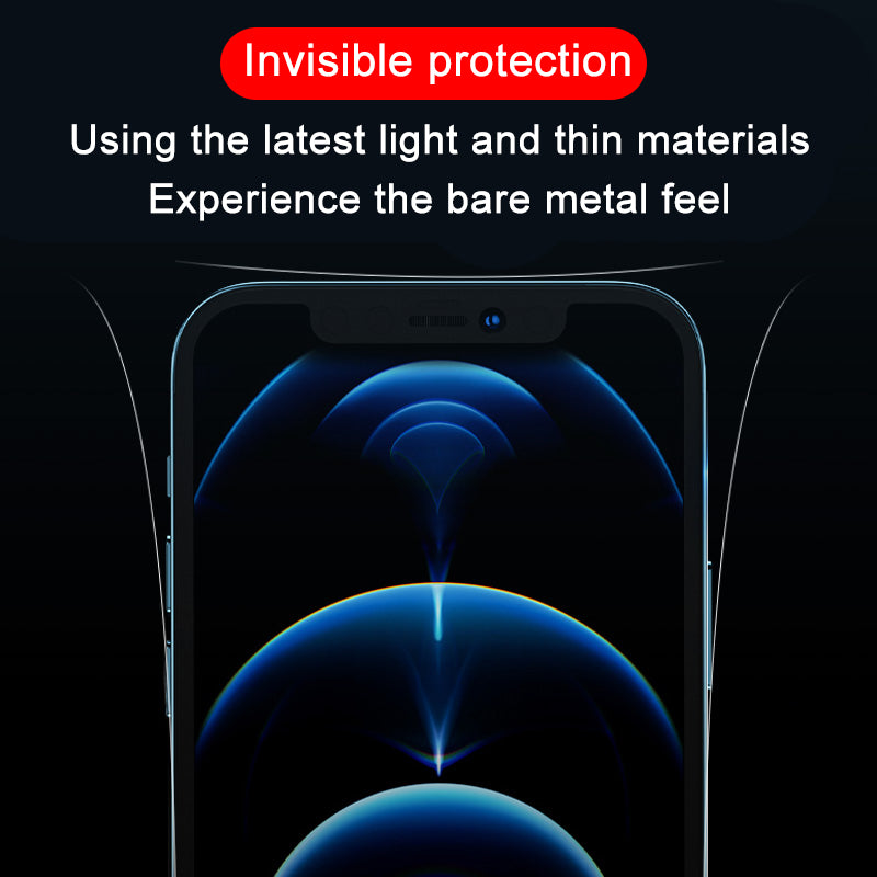 Transparent Hydrogel Film For Apple Iphone 12 Pro Max Phone Side Film Iphone 12 Mini Ultra-Thin Border Protective Film Not Glass