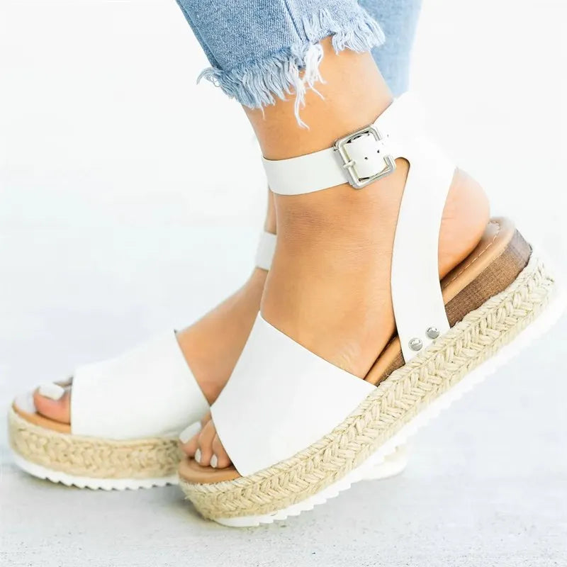 Wedges Shoes For Women High Heels Sandals Summer Shoes 2023 Flip Flop Chaussures Femme Platform Sandals Plus Size 35-43