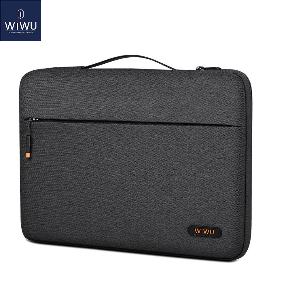 Wiwu Waterproof Laptop Sleeve For Macbook Pro 14.2 16.2 2023 Simple Handle Laptop Bag Case For Macbook Pro 13 Air 15.3 Case 2023