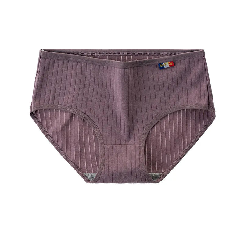 Women Cotton Underwear Seamless Panties Sexy Panty Female  Breathable Solid Color Underpants Girls&#39;  Lingerie Briefs-Xxl