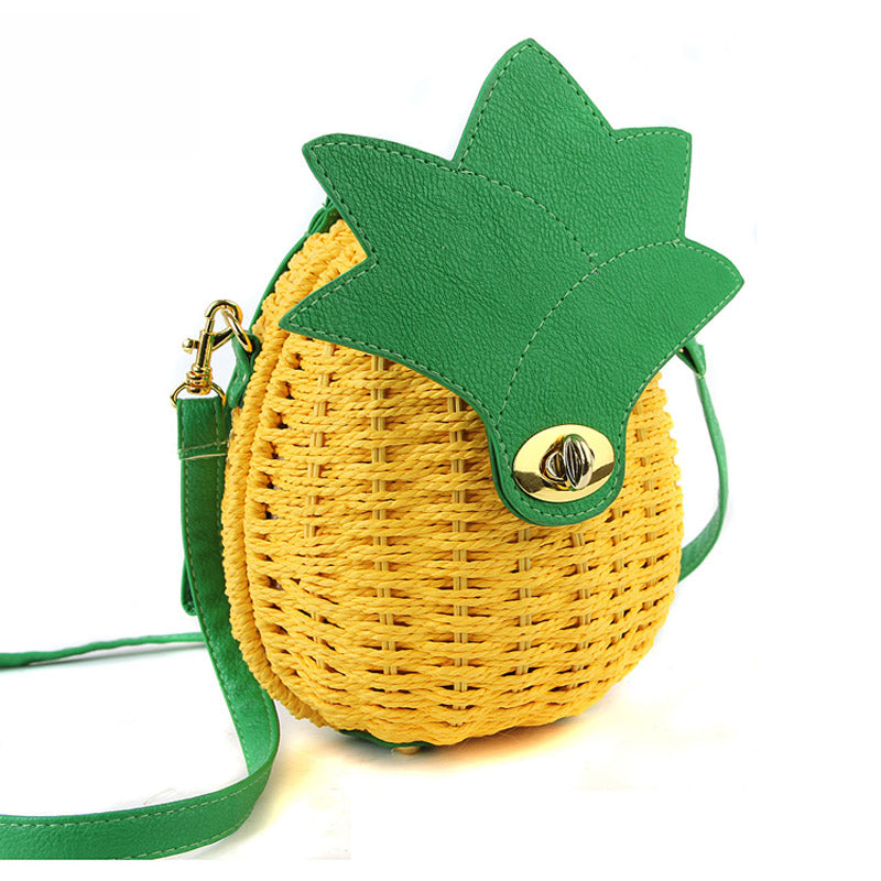 Women Messenger Bags Good Quality Female Tote Lady Clutches Women Bag 2018 Special Pineapple Fashion Design Women Handbag