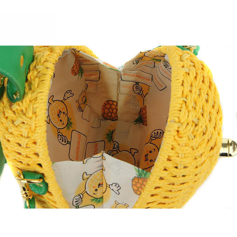 Women Messenger Bags Good Quality Female Tote Lady Clutches Women Bag 2018 Special Pineapple Fashion Design Women Handbag