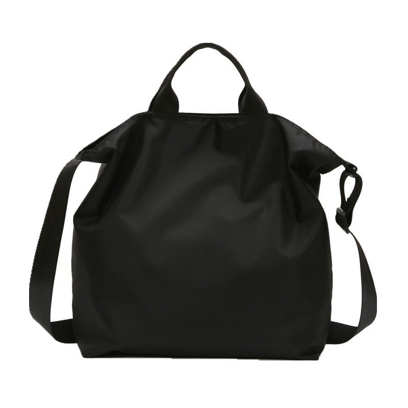 Women Nylon Shoulder Bag Large Capacity Waterproof Cloth Handbag Tote Solid Crossbody Bags Big Travel Bag Purse For Ladies